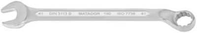Clé Mixte Coudée MATADOR 0190 0330 - 33 Mm - Qualité Industrielle Chrome Vanadium