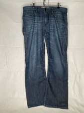 Guess Desmond Relaxed Straight Fit Jeans 34x30 Medium Wash Denim