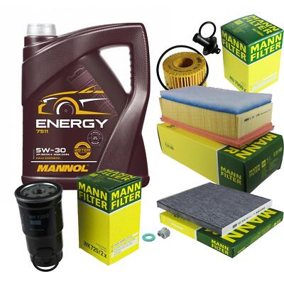 Inspektionspaket 5L Energy 5W-30 für Toyota Avensis Station Wagon 2.2 D-CAT 2.0