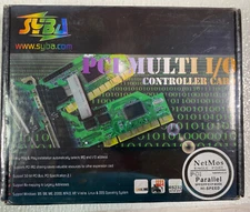 Syba PCI Multi I/O Controller Card RS232 Sine Port NM9805CV New Sealed