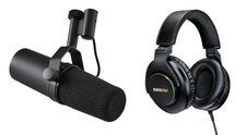 Shure Srh840a+sm7b Sm7b Studio Vocal Microphone & Srh840a Monitoring Headphones