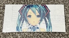 PlayStation Vita Console System Skin HATSUNE MIKU Official Preorder Bonus RARE