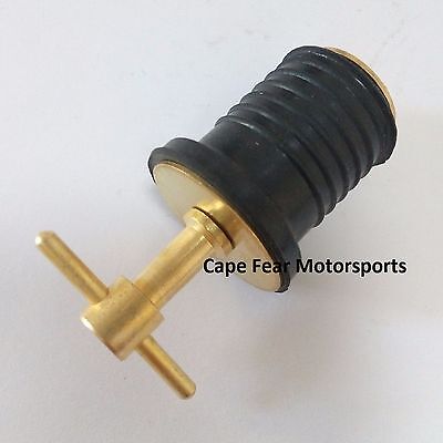 Sea Sense 50032312 Brass Twist Drain Plug 1"