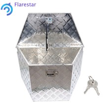 For Flatbed Truck Camper Aluminum Trailer Tongue Storage Box 1529 X15 X18