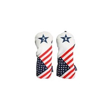USA 5  X Headcover Patriot Golf Vintage Retro Patriotic Fairway Wood Head Cover