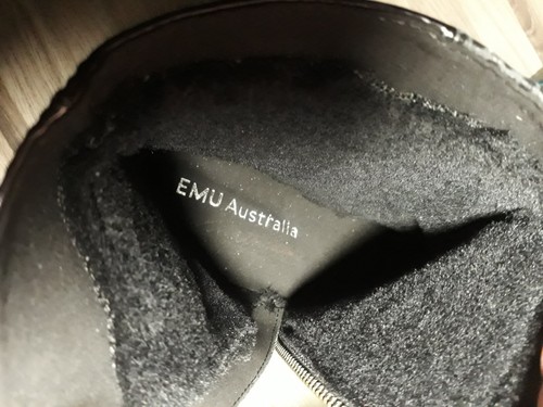 EMU Australia Roxby merino wool lined waterproof leather boots UK 7 RRP £100+ - Picture 16 of 20
