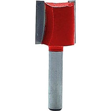 Faithfull Two Flute Straight Router Cutter 18.2mm 21mm 1/4"