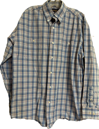 Wrangler George Strait Collection button-up shirt SZ Large Western Rodeo Cowboy - Picture 2 of 5