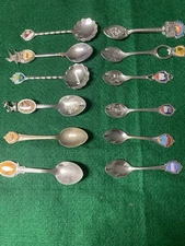 Collectible Miniature Spoons - 12 Spoons