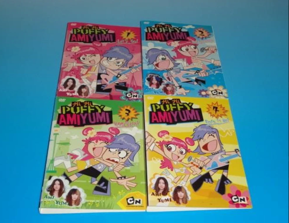 DVD Hi Hi PUFFY AMIYUMI LET'S GO 4巻 全巻 Hi Hi Puffy Ami Yumi: Lets Go (DVD) Dvd Screener Version Flat