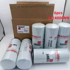 6 Pack Fleetguard LF14000NN Oil Filter Cummins ISX 4367100 NEW Genuine OEM