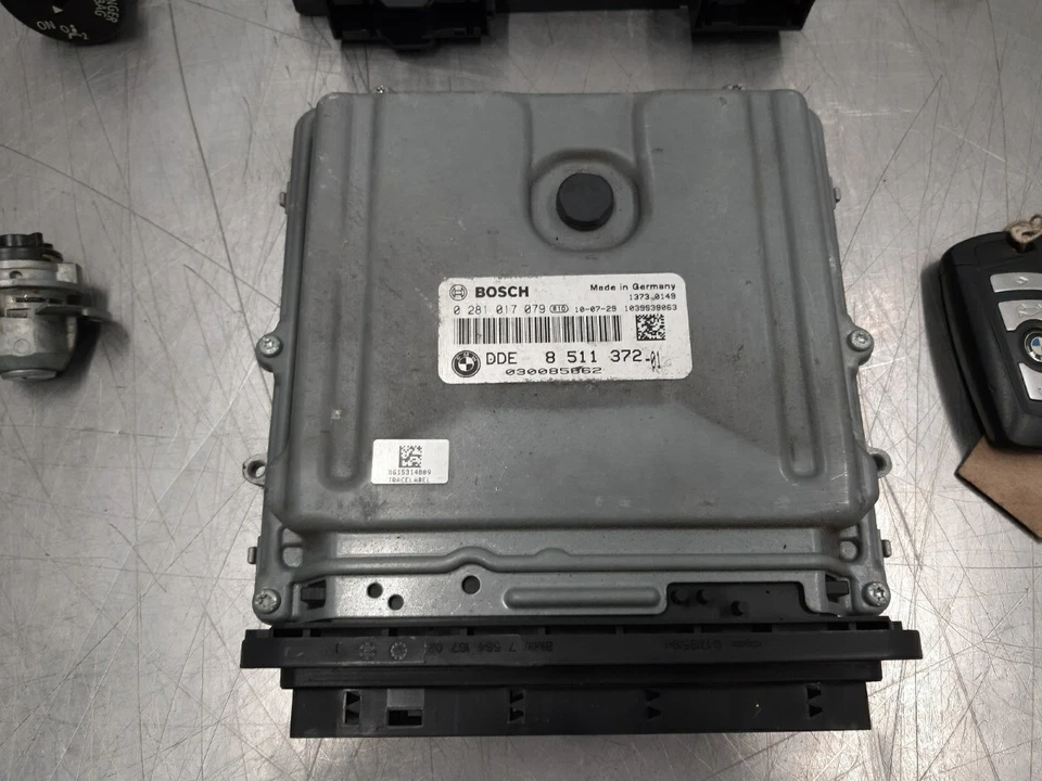 BMW Engine ECU / CAS Kit F07 5 SERIES GT N57 Diesel AUTO 0281017079 / 8511372 - Image 2 of 4