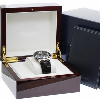 Ulysse Nardin Executive Dual Time 243-00 Automatic 43mm Box Papers Black Men's