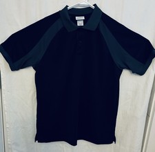 Wearguard Black & Grey Polo Style Short Sleeve Shirt Large Regular Fit