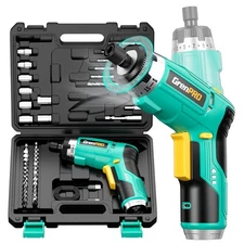 Electric Screwdriver Set Rechargeable, 3.6V Cordless Screwdriver Kit with 44p...