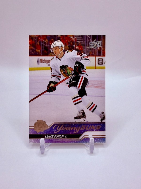 2023-24 Upper Deck Series 2 - Luke Philip - Young Guns Rookie Card #467