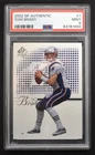Tom Brady 2002 SP Authentic #1 New England Patriots PSA 9 MINT
