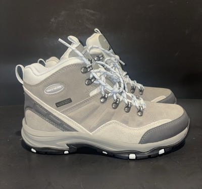 Skechers Trego Rocky Mountain Women's Hiking Boots Gray Size 9 Waterproof