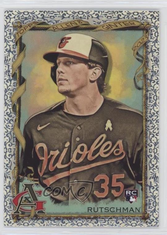 2023 Topps Allen & Ginter Foil Filigree Adley Rutschman #68 Rookie RC 15xk