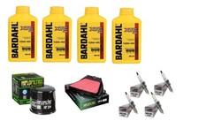 KIT TAGLIANDO CBR 600/RR 2005 2006 BARDAHL 10W40 FILTRO OLIO ARIA HIFLO CANDELE