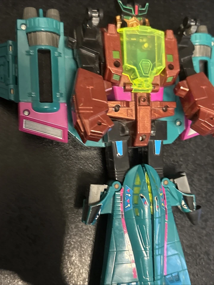 ★★★ TRANSFORMERS G2 Decepticon Predator SKYQUAKE 1992 Pour Pièces ★★★ - Photo 3/4