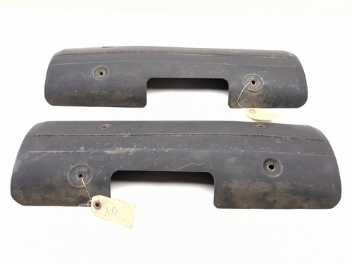 01-07 Aprilia Caponord ETV 1000 Rear Left Right Exhaust Muffler Heat Shield Set