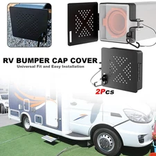 4" Square RV Bumper End Cap Heavy-Duty RV Bumper Guard for Jay Flight Wildwood