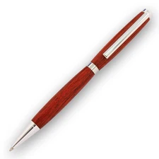 Slimline Pen Kit, Silver Finish, Single Kit, Legacy Woodturning