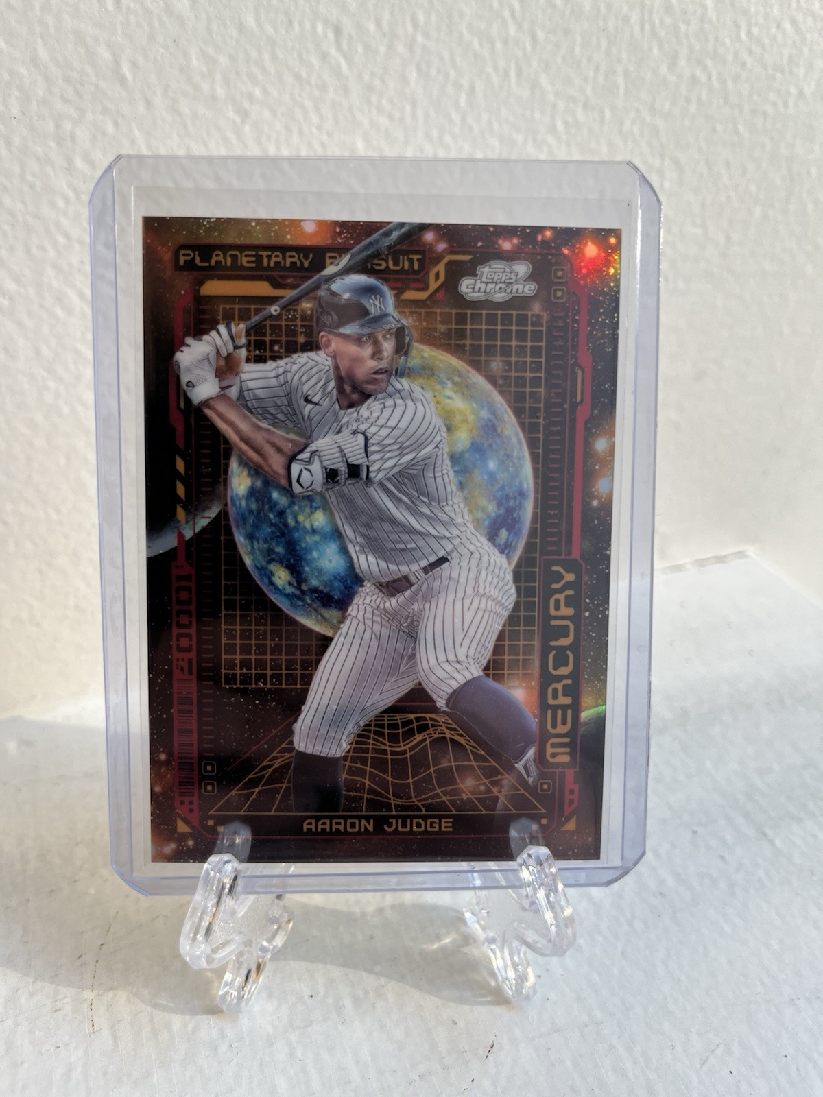 2023 Topps Cosmic Chrome Aaron Judge Mercury Planetary Pursuit