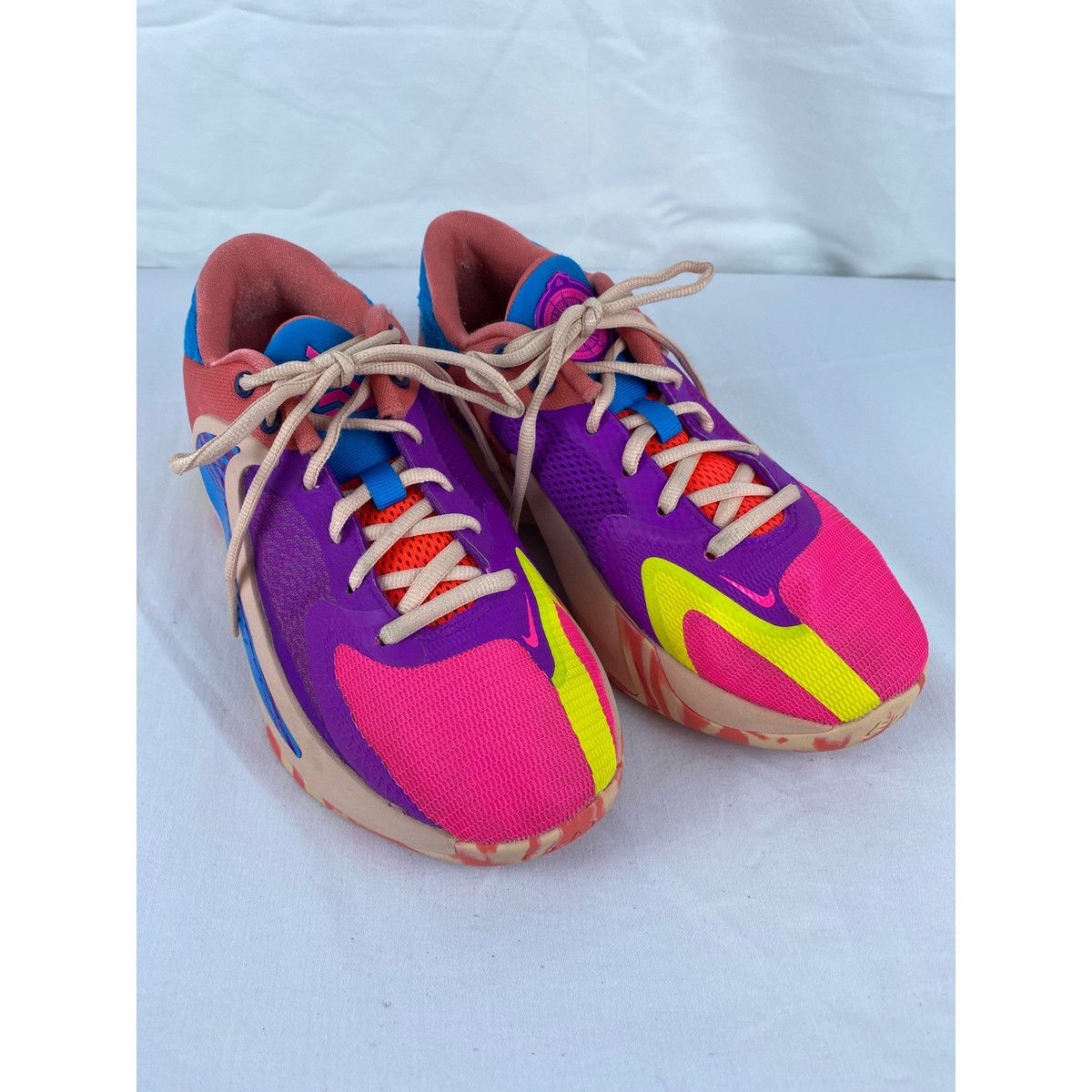 Size 5.5 (GS) - Nike Zoom Freak 4 Low Bahamas for sale online | eBay