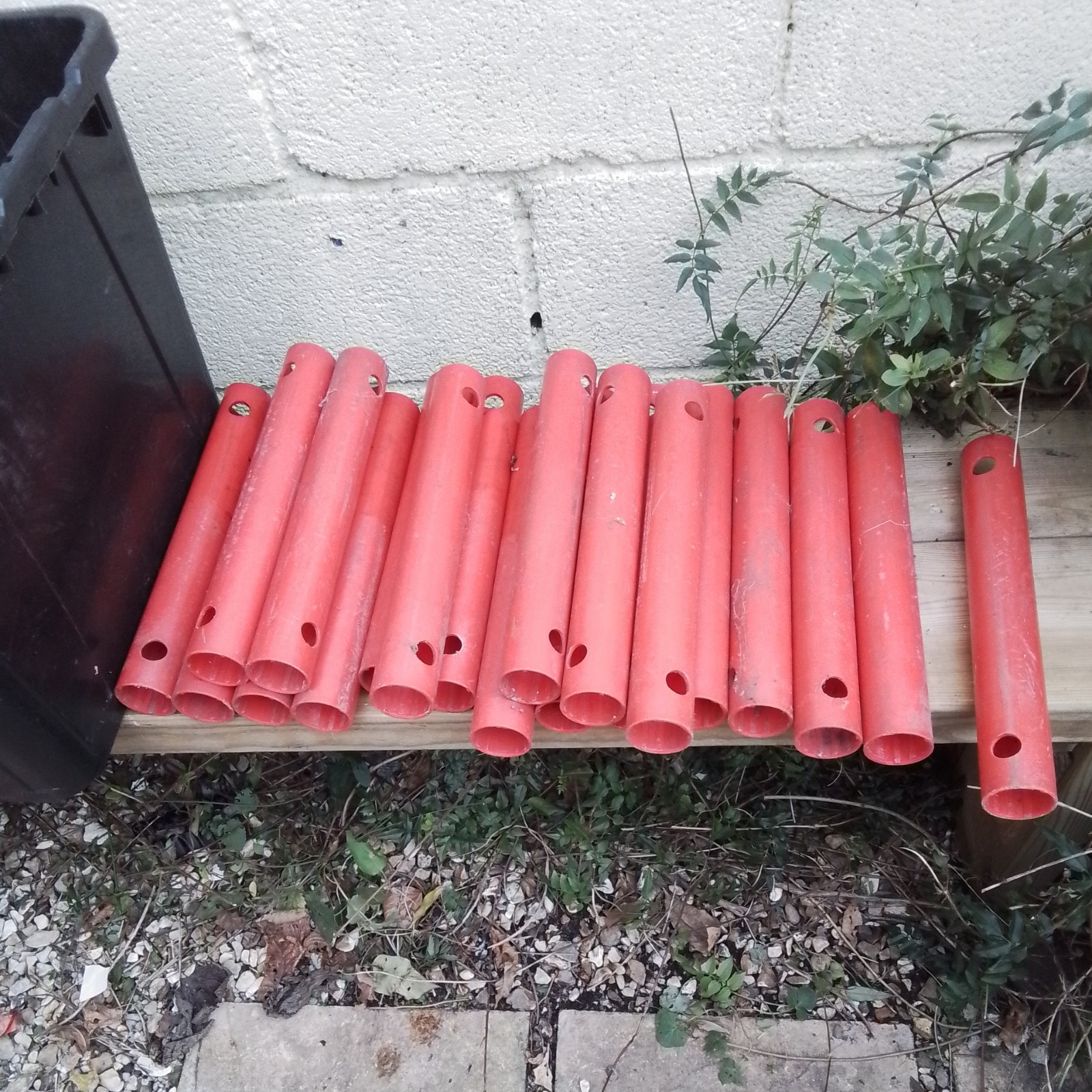 Quadro 35cm tubes climbing frame