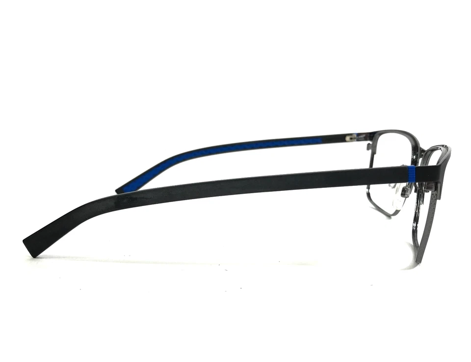 Armações de óculos Nautica N5137S 005 preto cinza retangular aro completo 57-17-140 - Imagem 3 de 4