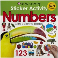 Sticker Activity: Numbers With Over ..., Priddy, Roger