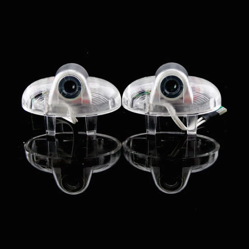 2X LED porta de carro projetor sombra fantasma luzes de poça HD para Mazda RX-8 CX-9 - Imagem 4 de 4