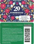 MEXICO  Starbucks card * 20th Anniversary * 2022 - EXCELLENT