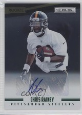 2012 Panini Rookies & Stars Longevity Rookie 23/99 Chris Rainey #162 Auto 0o9