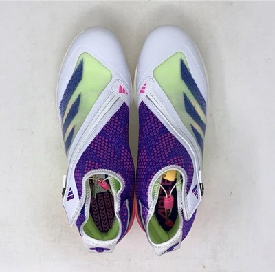 Adidas Adizero Impact+ Warp Speed White Metal Baseball Cleats