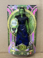 Mattel Wicked Singing Elphaba Deluxe Doll Sings Defying Gravity - New
