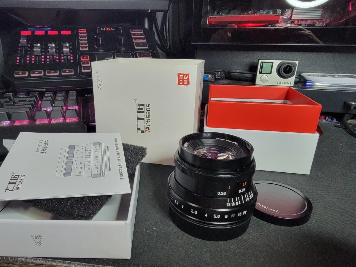 Canon EOS f/1.2 Camera Lenses 35mm Focal for sale | eBay