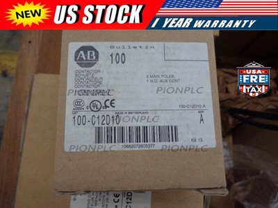 Allen-Bradley 100-C12D10 IEC CONTACTOR 12AMP 120VA 1PC New Sealed In Box
