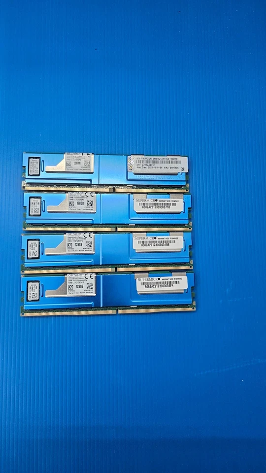 Optane Persistent NMB1XXD128GPS 128GB PC4 DDR4 DCPMM Server Memory RAM Lot of 4 - Image 2 of 4