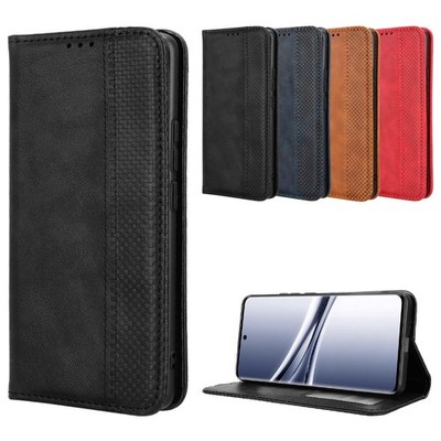 For Redmi Note 15 4G 5G Phone Case Magnetic Leather Wallet Stand Flip Cover