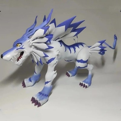 11cm Digimon Adventure Garurumon Figure, PVC Anime Action Statue Toy Gift NEW