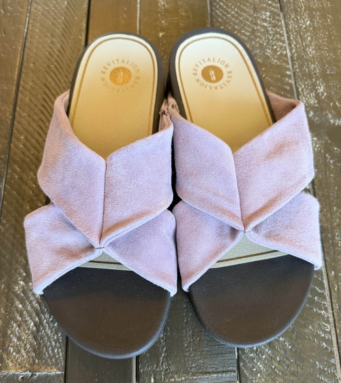 APL Sandali donna rosa Revitalign taglia 7 5 indossati una volta