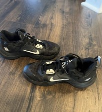 Nike Giannis Immortality Black White Mesh Low Top Basketball Sneakers Teens