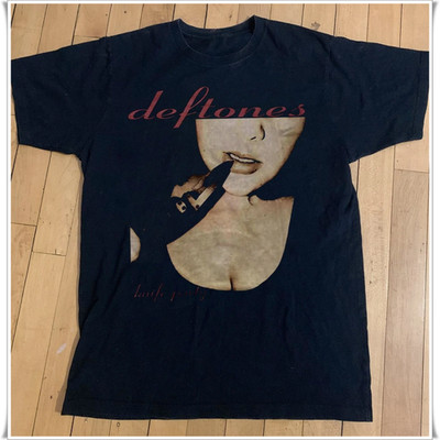 Deftones Knife Party Vintage Alternative Metal Black Music Graphic Tee