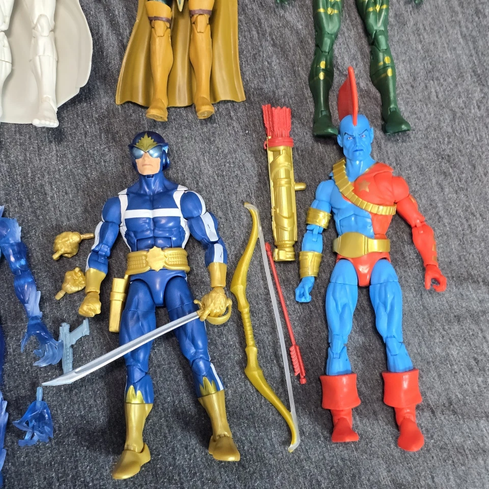 Marvel Legends Lote de 9 Starlord Yondu Elektra Daredevil Iceman Ironman y más Foto 4 de 4