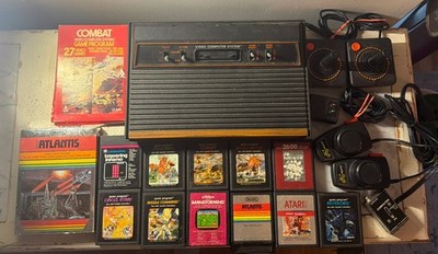 Atari 2600 - Console Bundle Vintage - Untested - As-Is Condition - DESCRIPTION