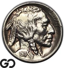 1915-S Buffalo Nickel, Rare This Nice, Choice AU++/Unc Key Date!
