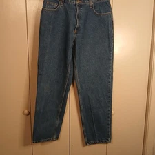 Members Mark Mens Jean's 36x32 Cotton Straight Leg (0541)